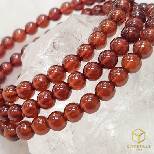 Hessonite Garnet Bracelet - 5-6mm