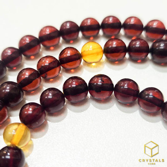Amber 108 Bead Mala