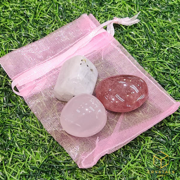 ENCHANTED Relationship Crystal Pouch