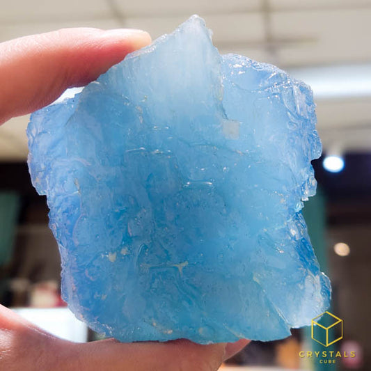 Aquamarine*** (Premium) Raw - Palm Size