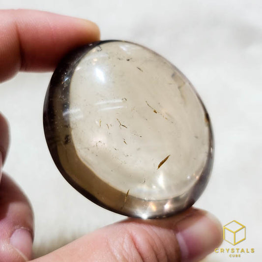 Smokey Quartz Palm Stone