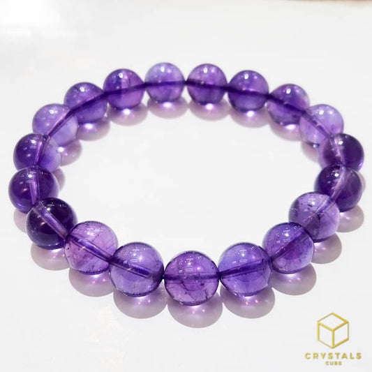 Amethyst*** Bracelet 10mm