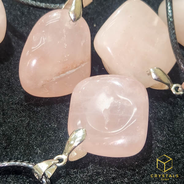 Rose Quartz Tumble Pendant