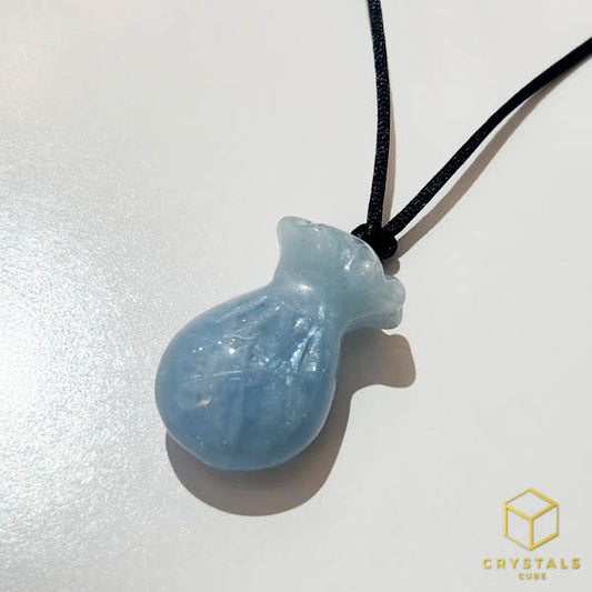 Aquamarine Money Bag Pendant