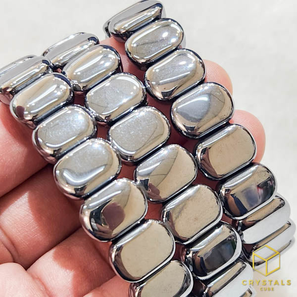Terahertz Stone Flat Bracelet