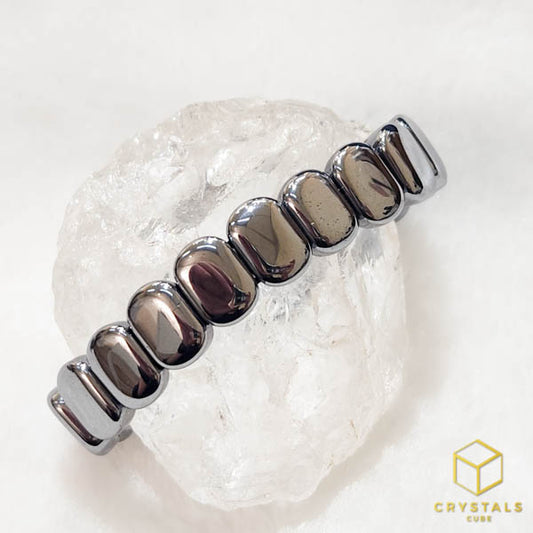 Terahertz Stone Flat Bracelet