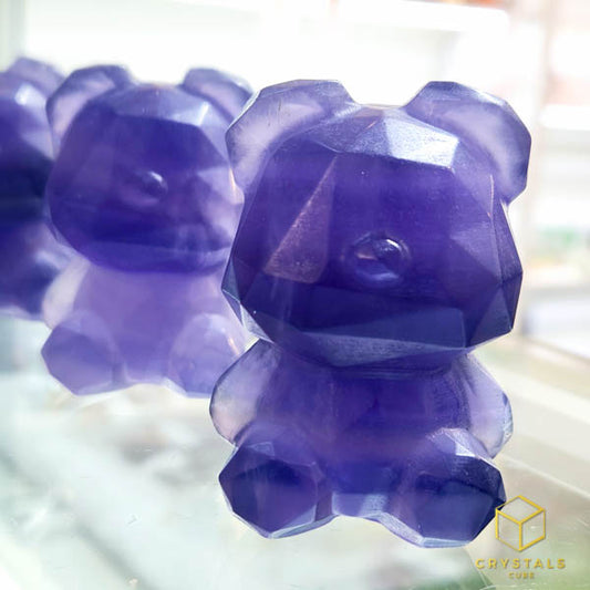 Fluorite (Purple) Bear