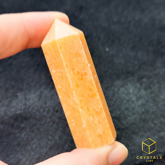 Orange Calcite Point