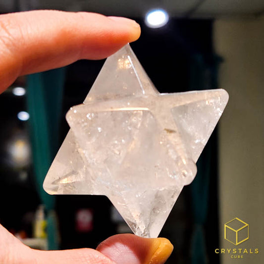 Clear Quartz Merkaba