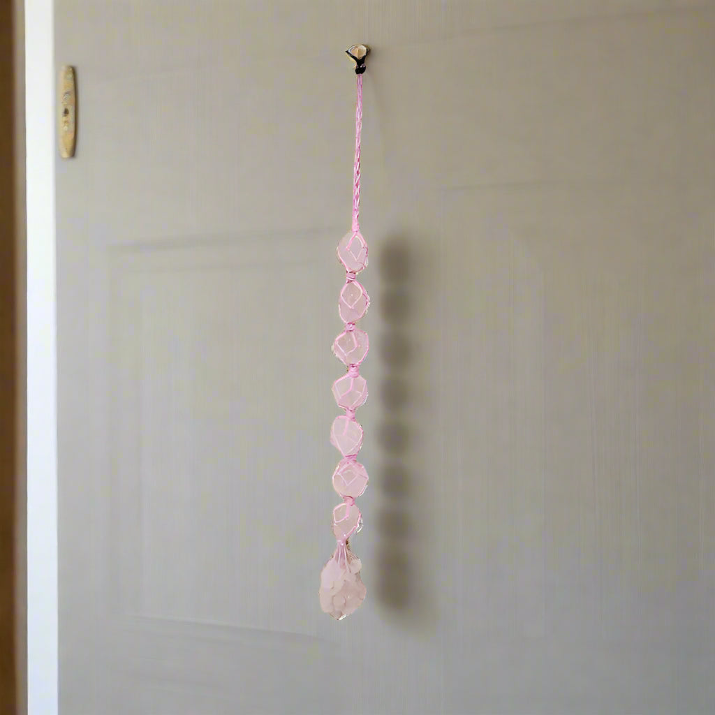 Rose Quartz Hanging