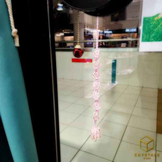 Rose Quartz Hanging