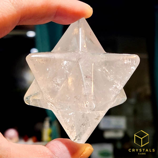 Clear Quartz Merkaba