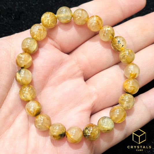 Golden Rutilated Quartz*** Bracelet