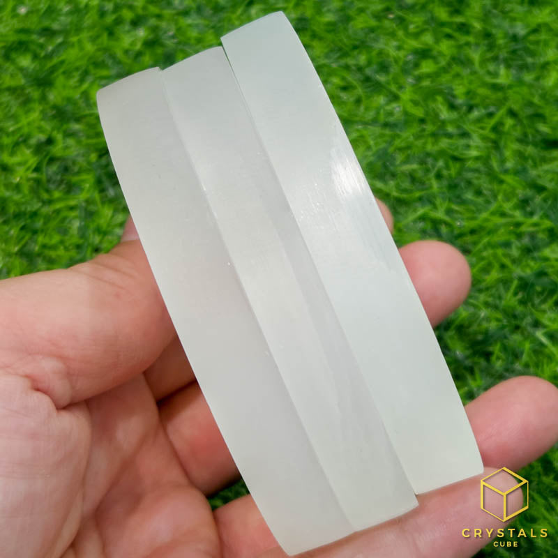 Selenite Cat Plate/Slab