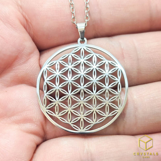 Flower of life Stainless Steel Necklace