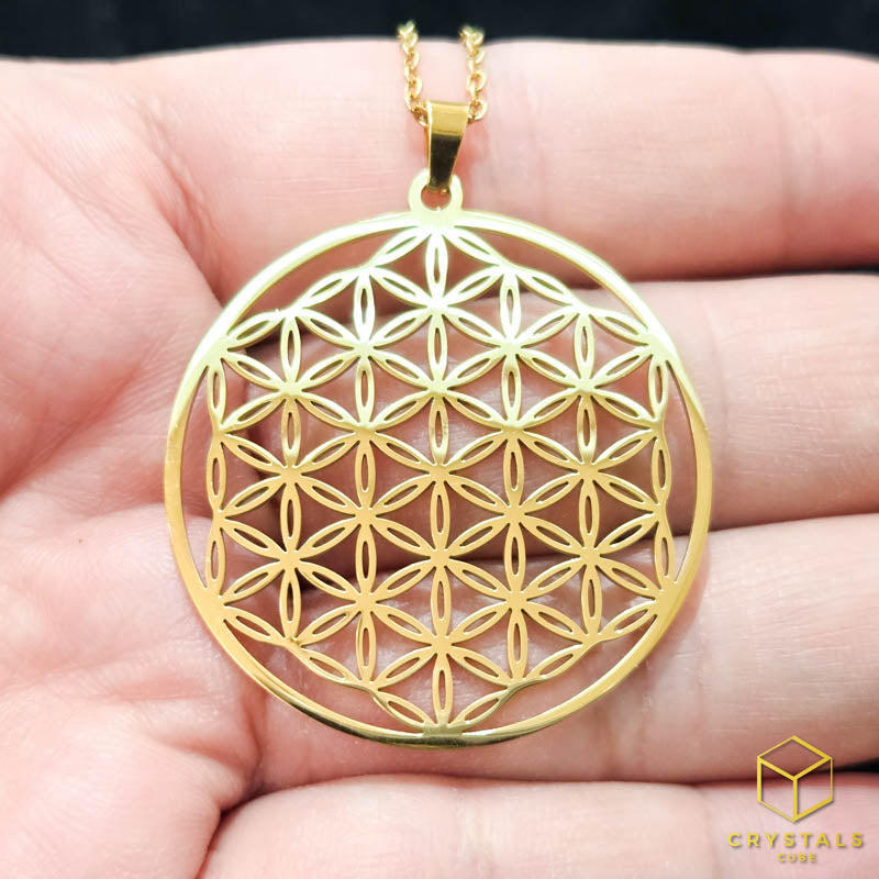 Flower of life Stainless Steel Necklace