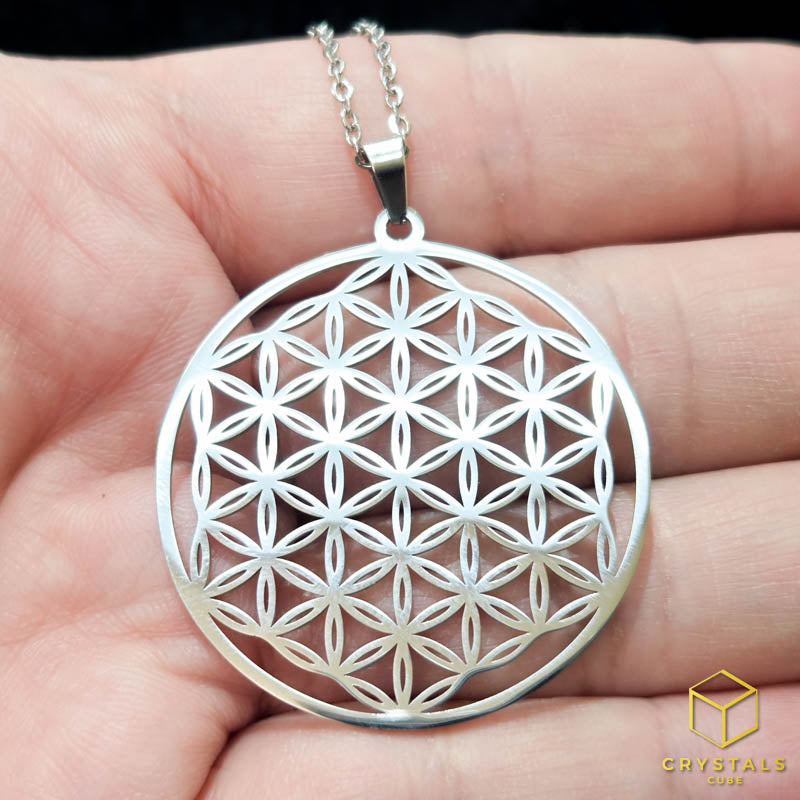 Flower of life Stainless Steel Necklace