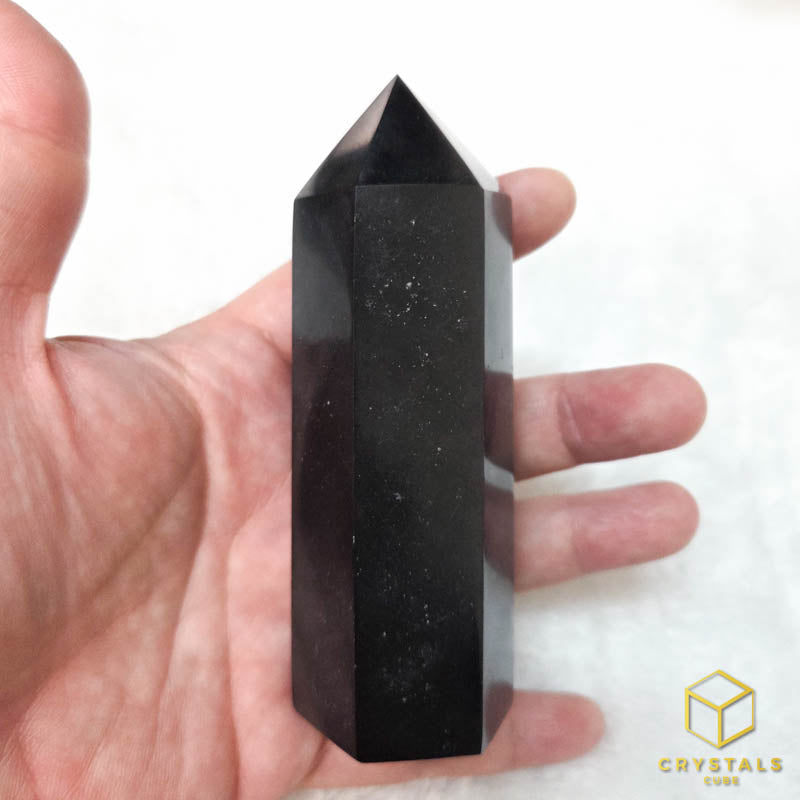 Black Tourmaline Point