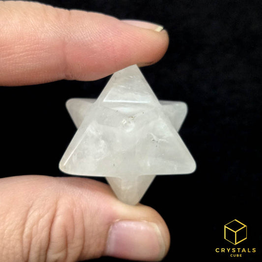 Clear Quartz Merkaba