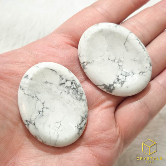 Howlite Worry Stone