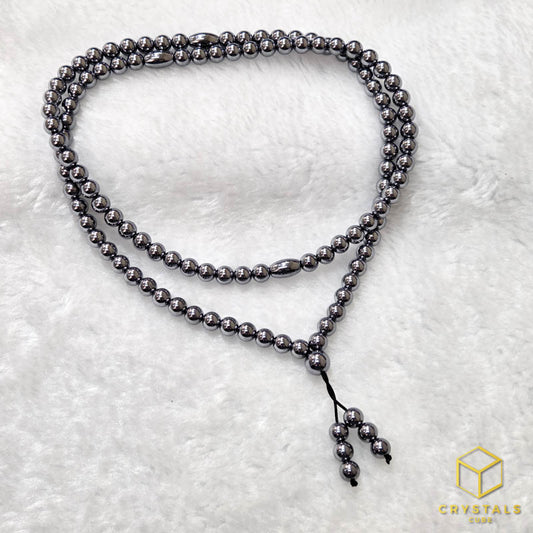Terahertz Stone 108 Bead Mala - Ease Pain & Enhance Recovery