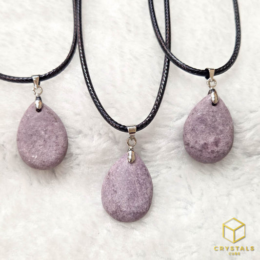 Lepidolite Teardrop Pendant