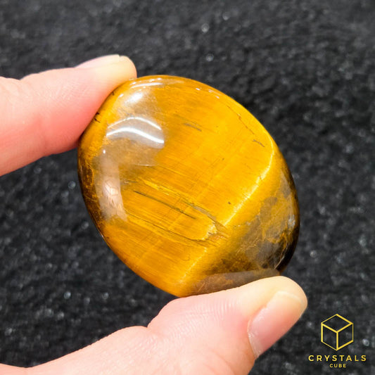 Tiger's Eye Palm Stone - Mini