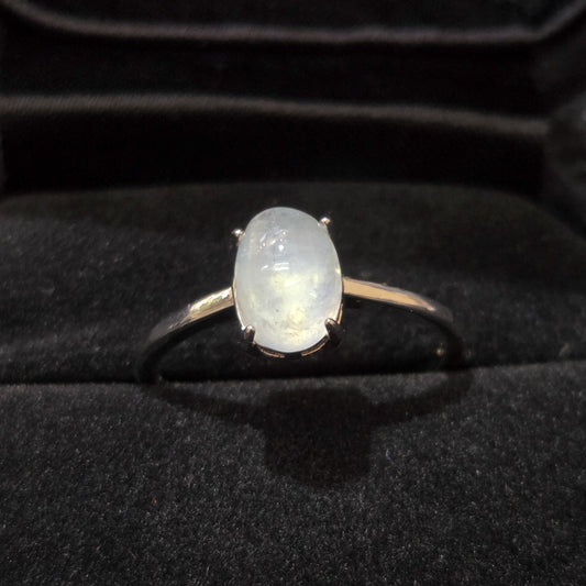 Aquamarine Ring - Adjustable