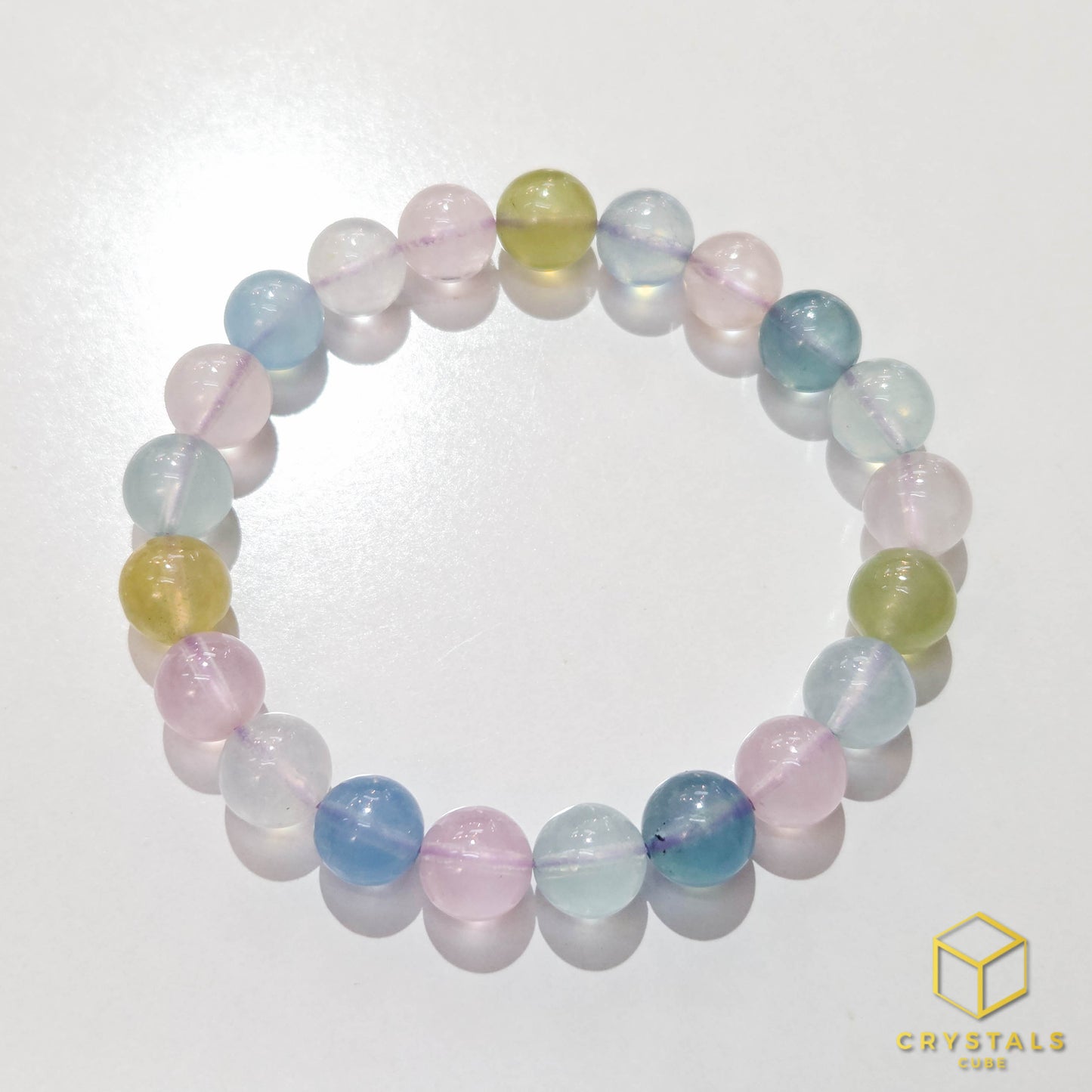 Beryl**** (Aquamarine & Morganite) Bracelet - 8.8mm