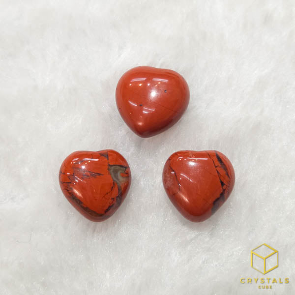 Mini Crystal Heart - Amethyst, Sodalite, Rose Quartz, Green Aventurine, Rhodonite, Tiger's Eye, Carnelian & Red Jasper