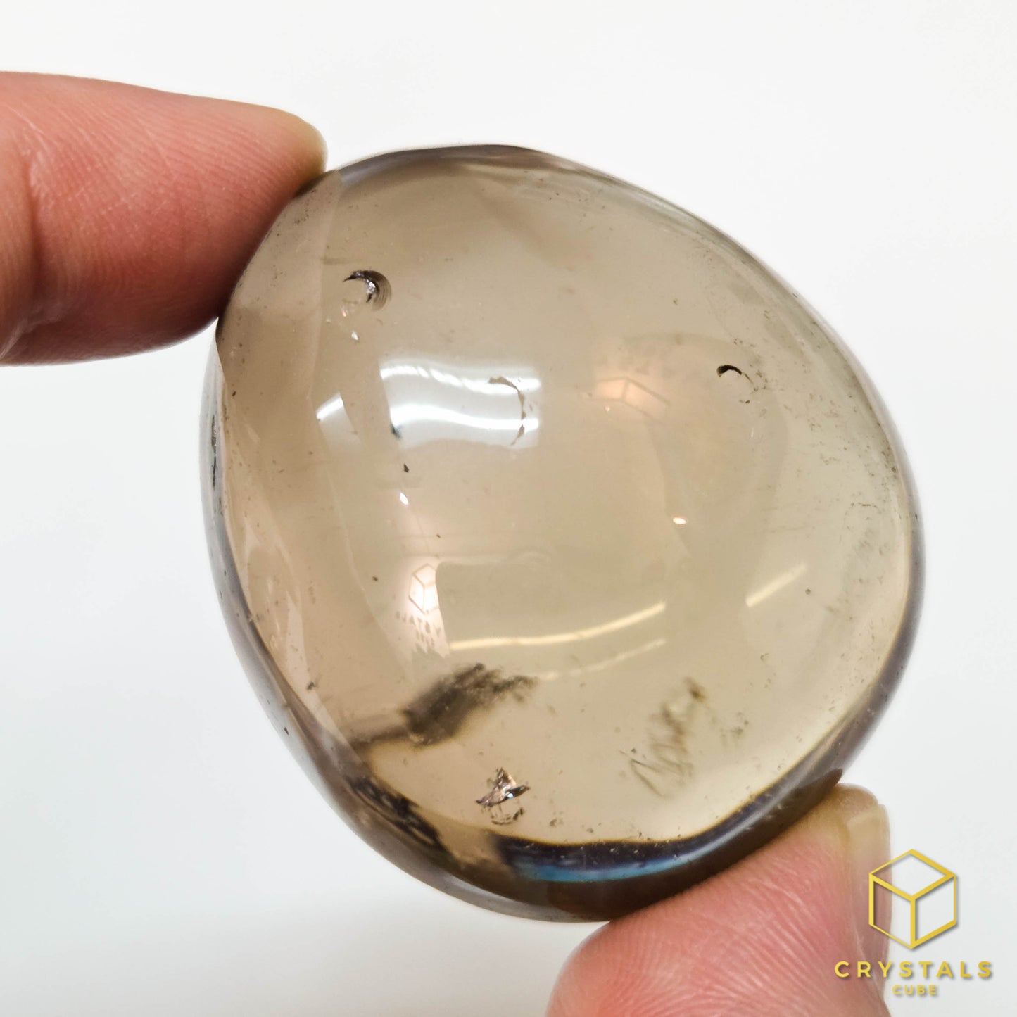 Smokey Quartz Palm Stone