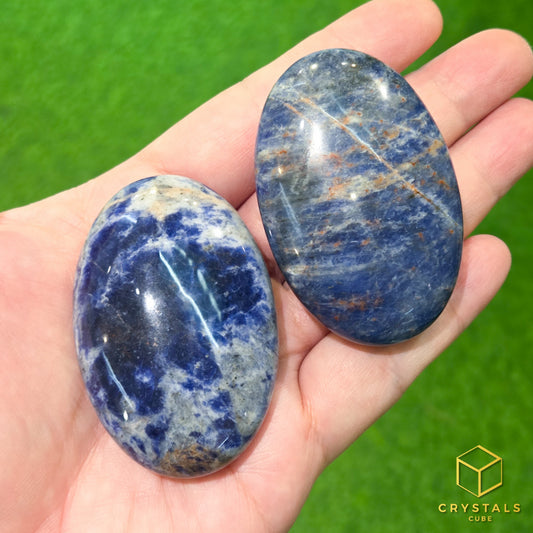Sodalite Palm Stone