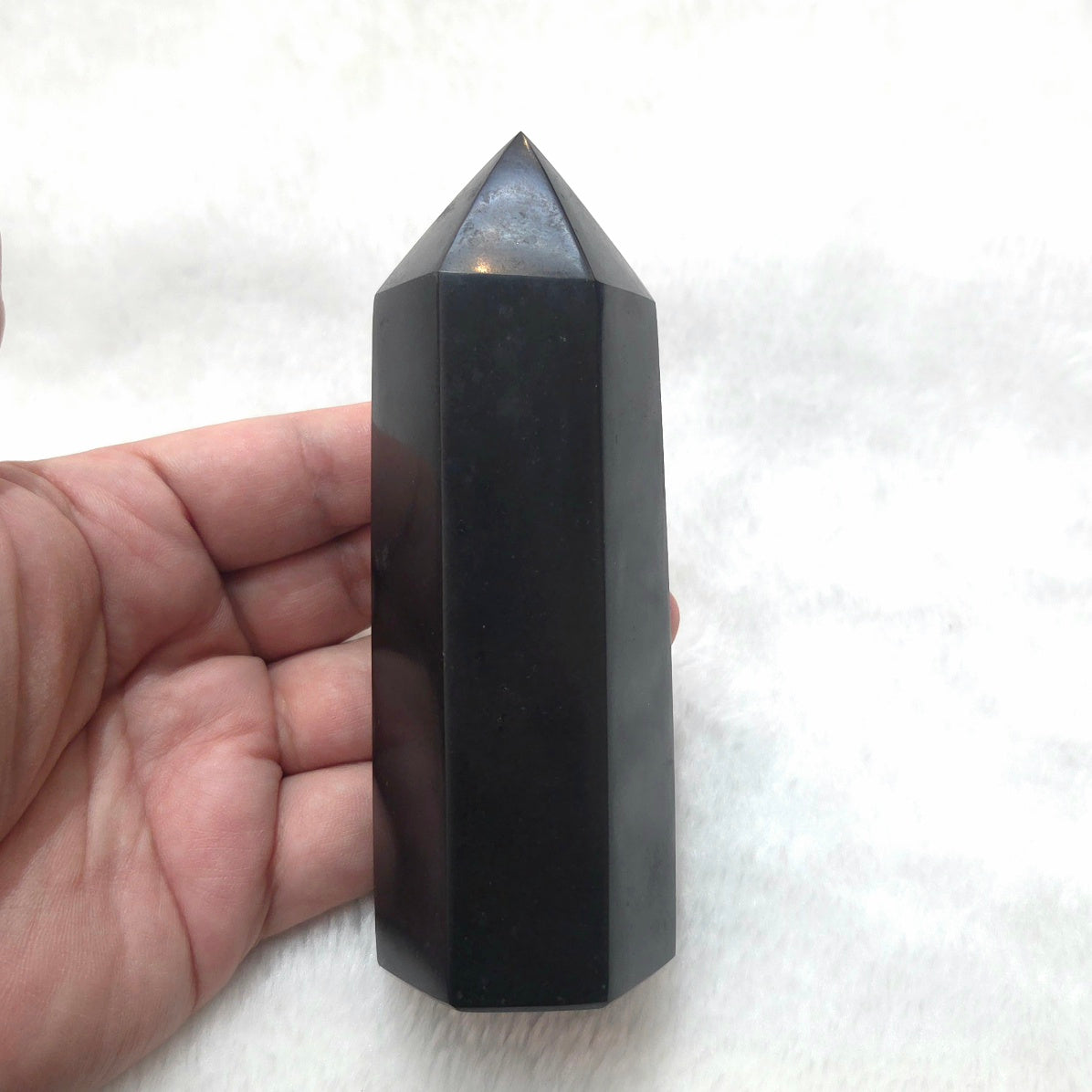 Black Tourmaline Point