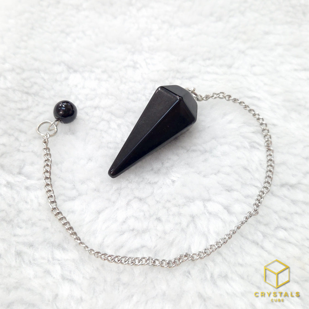Black Obsidian Pendulum