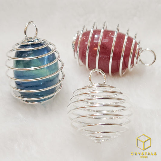 Crystal Coil Pendant