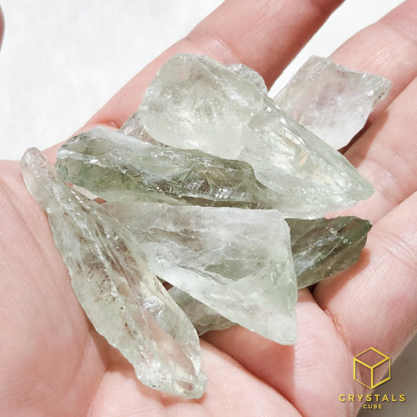 Prasiolite (Green Amethyst) Raw – Crystal Tale - Main Image