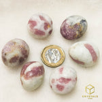 Load image into Gallery viewer, Pink Tourmaline with Quartz Tumble
