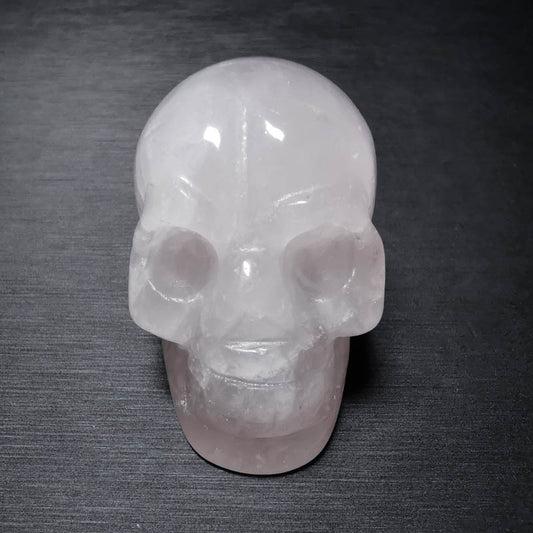 Rose Quartz Skull