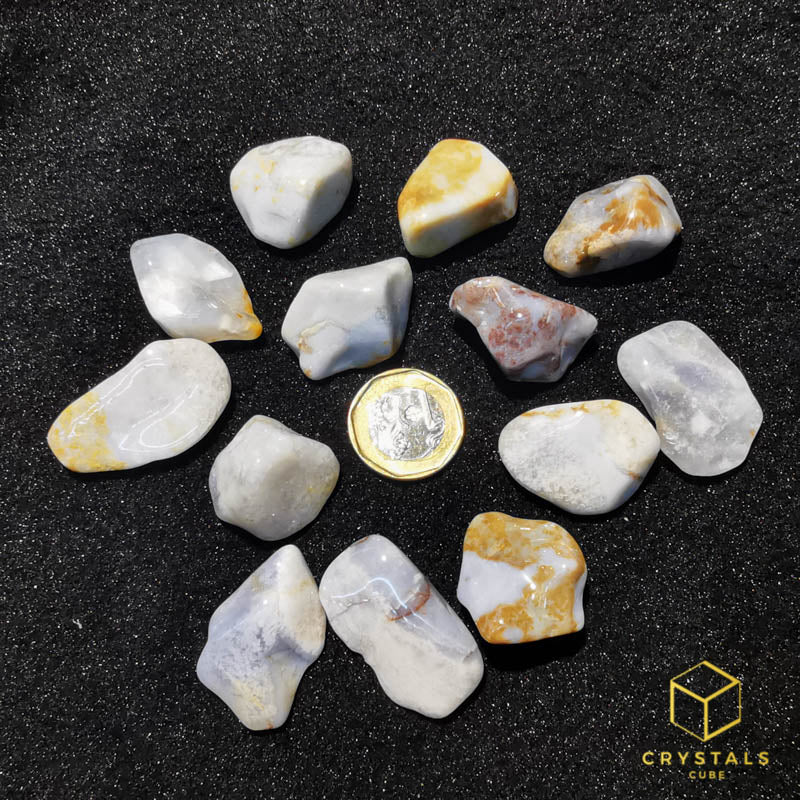 Blue Chalcedony Tumble