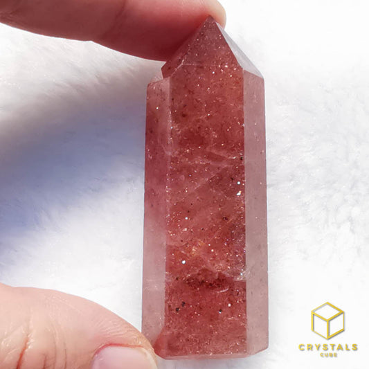 Strawberry Quartz Point