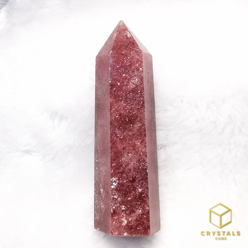 Strawberry Quartz Point
