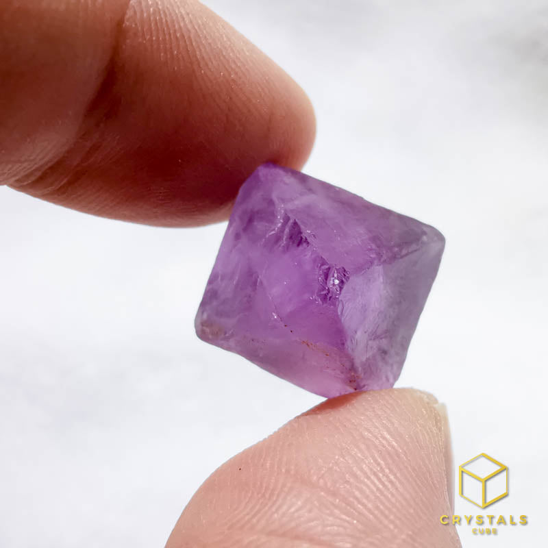 Fluorite (Purple) Diamond Raw