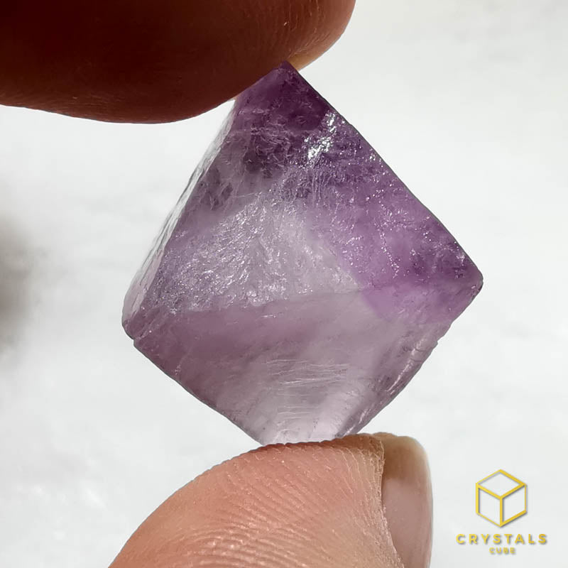 Fluorite (Purple) Diamond Raw