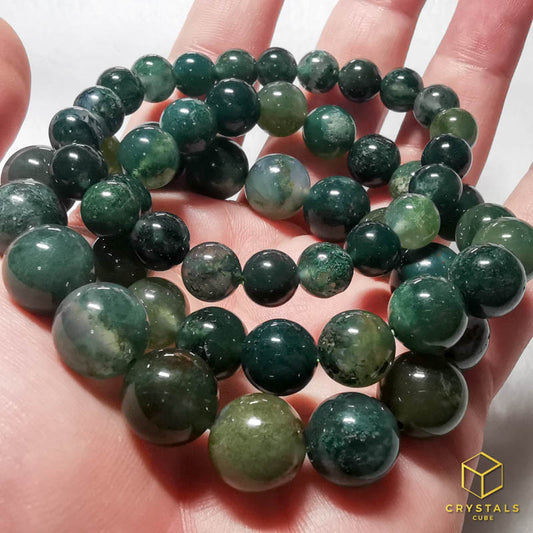Moss Agate Bracelet