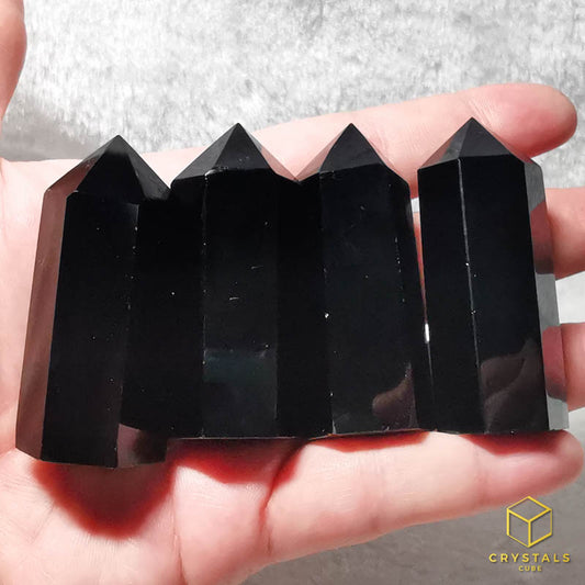 Black Obsidian Point