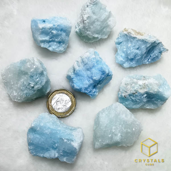 Blue Aragonite Raw