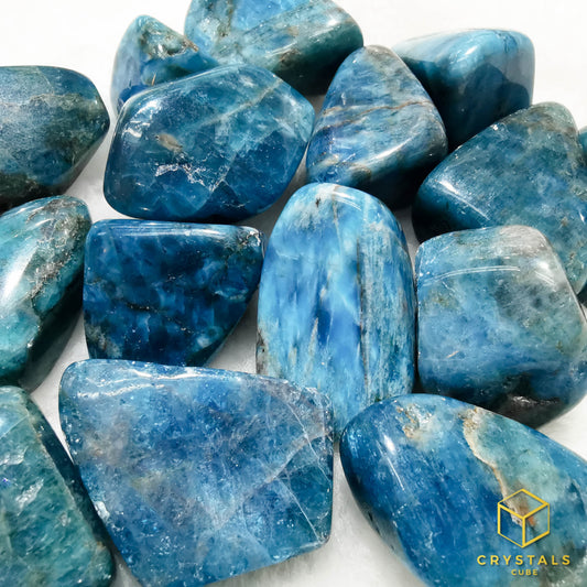 Blue Apatite Tumble
