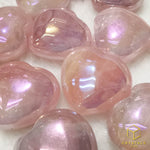 Load image into Gallery viewer, Aura Rose Quartz Heart
