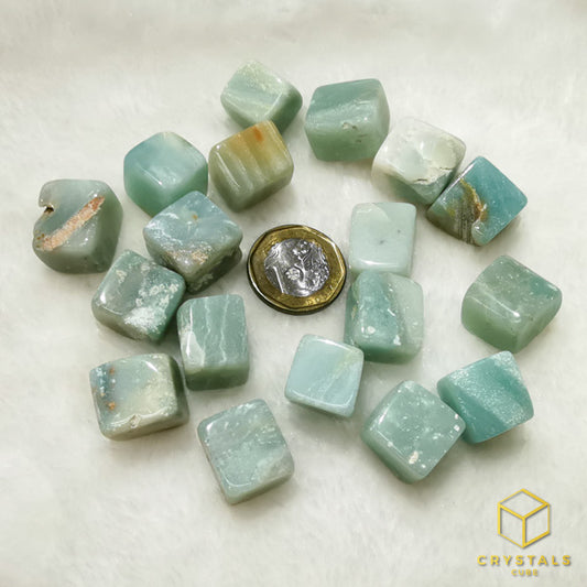 Amazonite Cube Tumble
