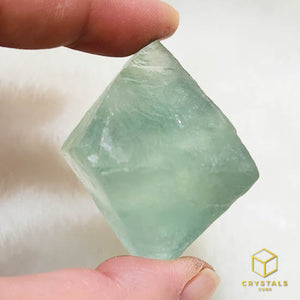 Fluorite (Green) Diamond Raw